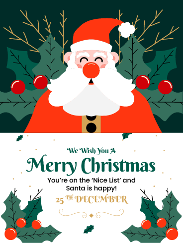 Happy Santa - Christmas